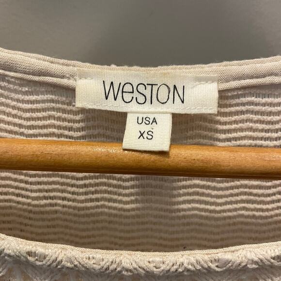 Weston Fit & Flare Arcata Dress | XS Anthropologie, Neutral Motif, Pockets $139 - Picture 9 of 10